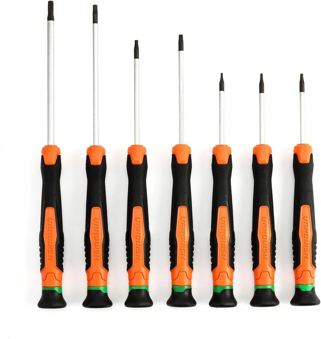 7 Piece Small Screwdriver Set Precision Torx Mini Screwdriver Set T5, T6, T7, T8