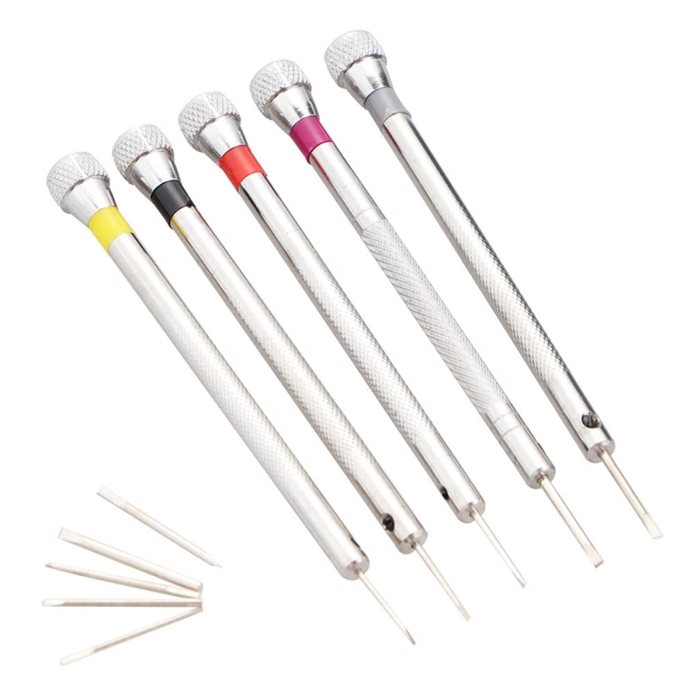 5 Pcs Small Screwdriver Set Glasses Repairing Tool Kit Sunglasses