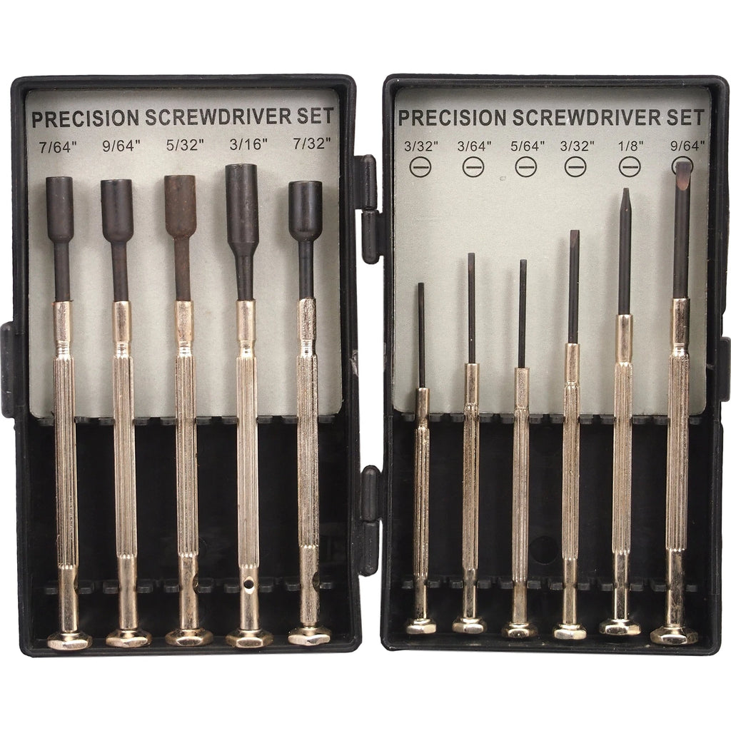 Precision Screwdrivers & Nut Drivers Set Watchmaker Jewelers Repair Tools 11Pcs