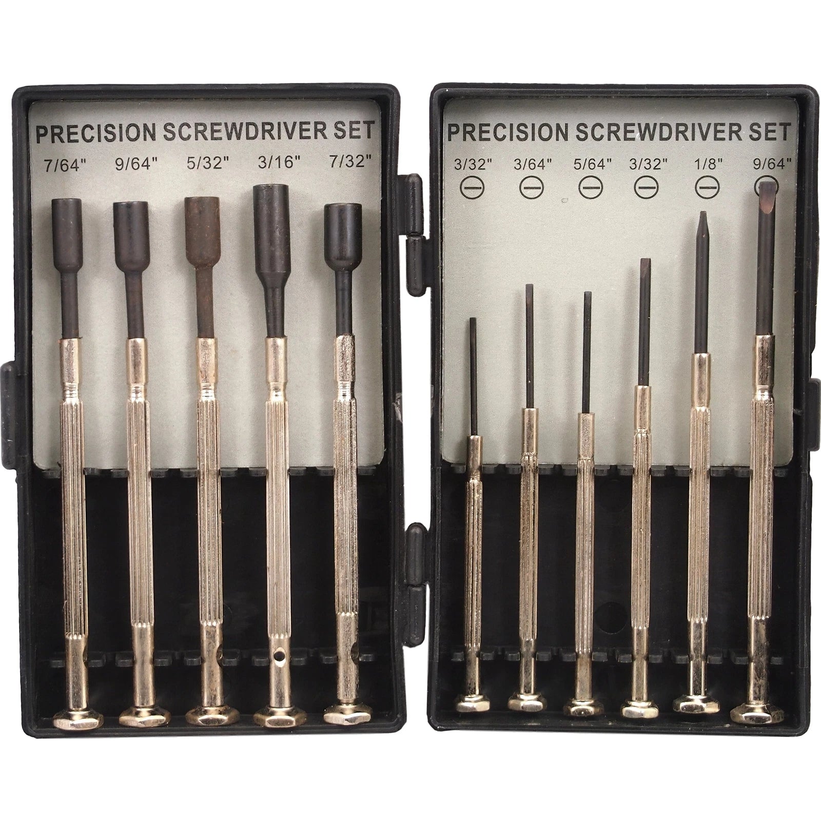 Precision Screwdrivers & Nut Drivers Set Watchmaker Jewelers Repair Tools 11Pcs