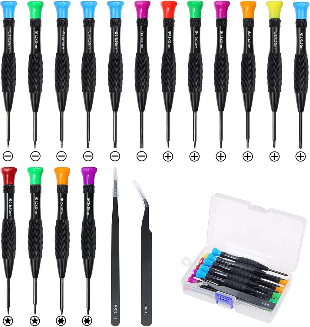 Juego Destornilladores 18 Piezas Destornilladores Pequeños Pequenos Magneticos