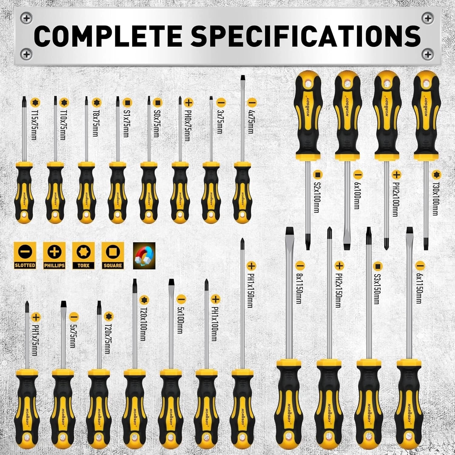Precision 140-Piece Screwdriver Set with Magnetizer – Perfect for All Projects