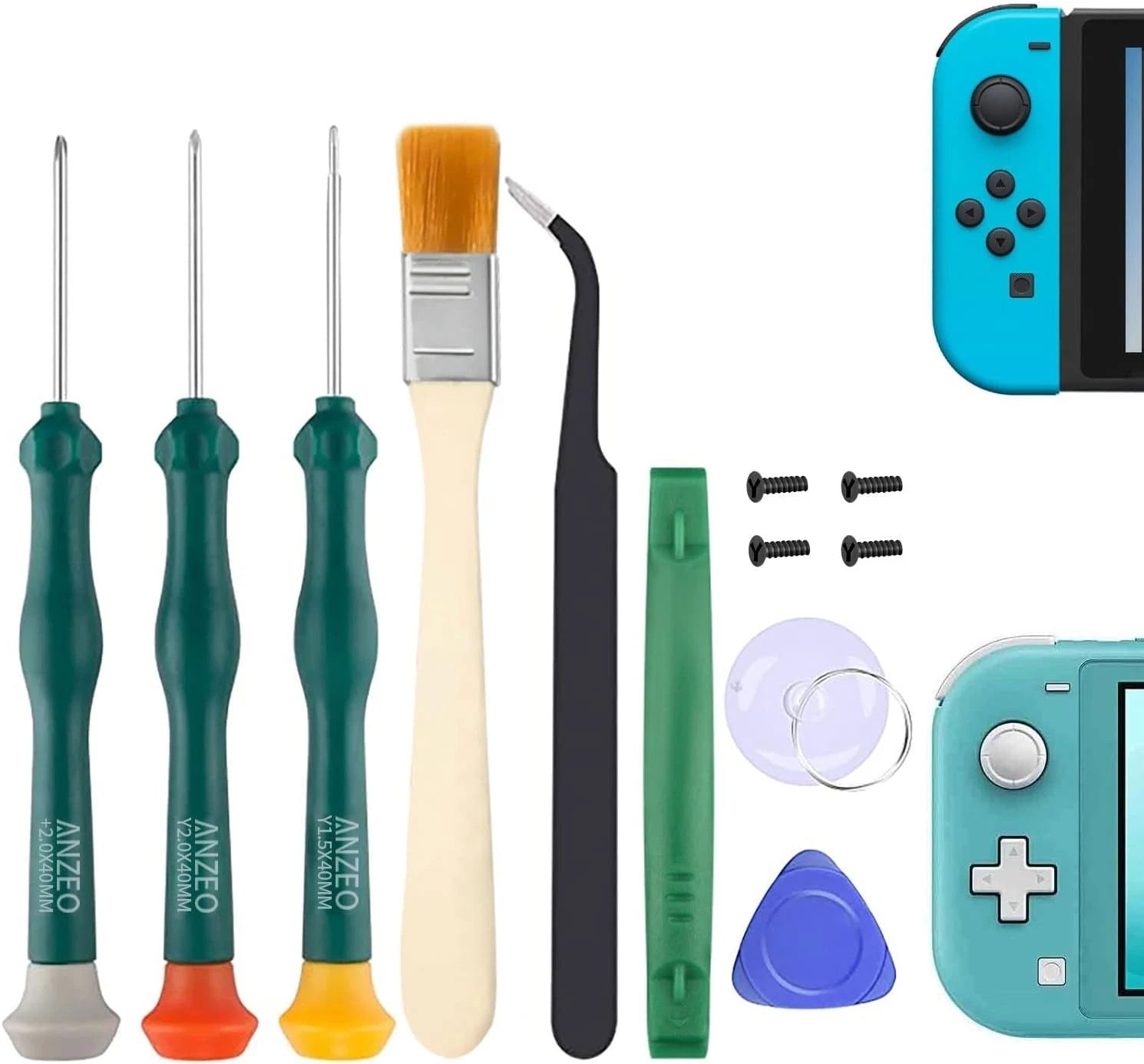 Professional Triwing Screwdriver Set for Joy-Con DIY Repairs – 8 Tools Included