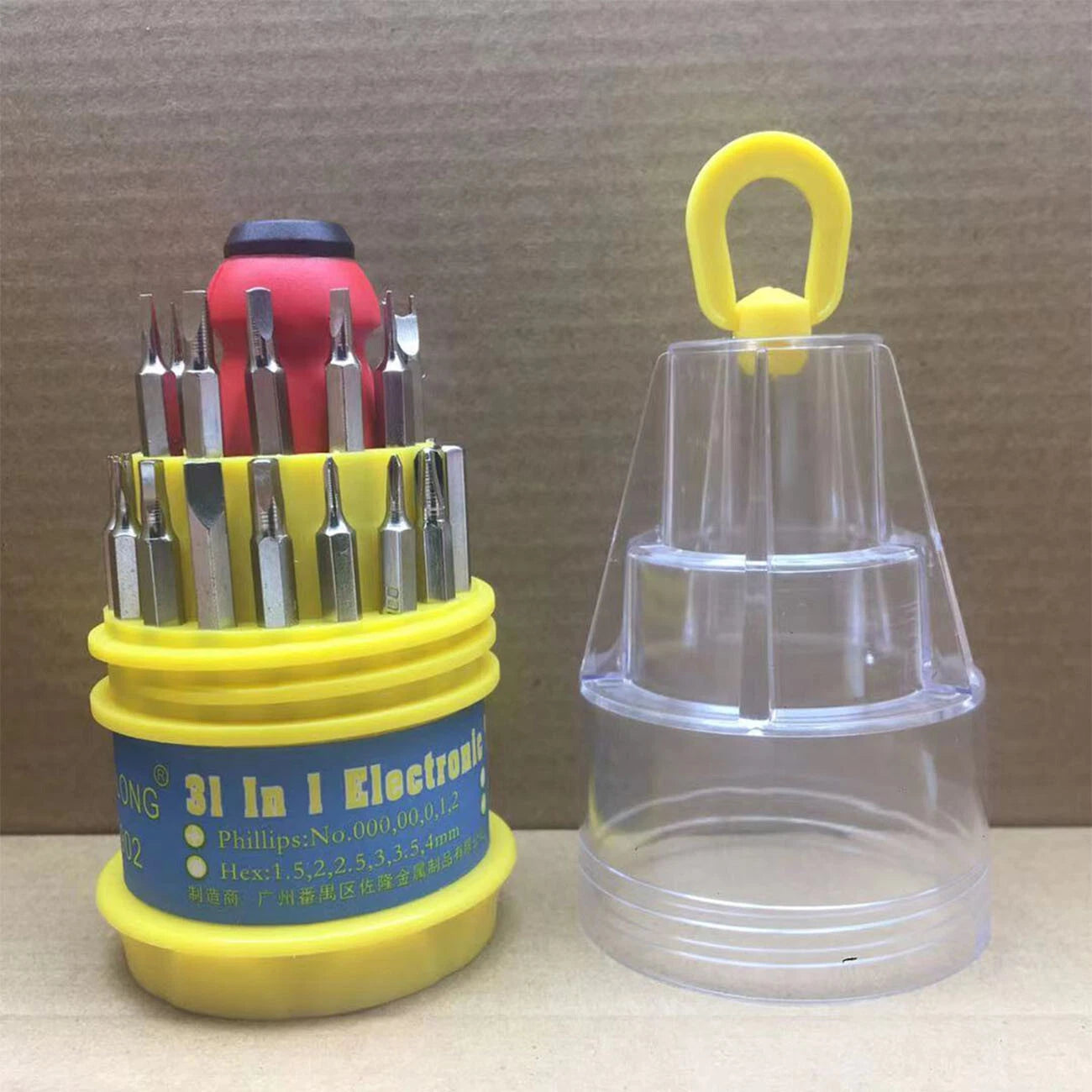 31 in 1 Screwdriver Set with Magnetic Tools for Hard Drive Watch  Precision Elec