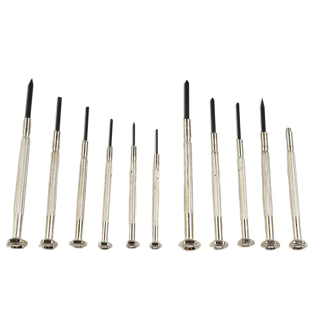 Screwdriver Set 11Pcs/Set Slotted Cross Screwdrivers Chrome Vanadium Steel