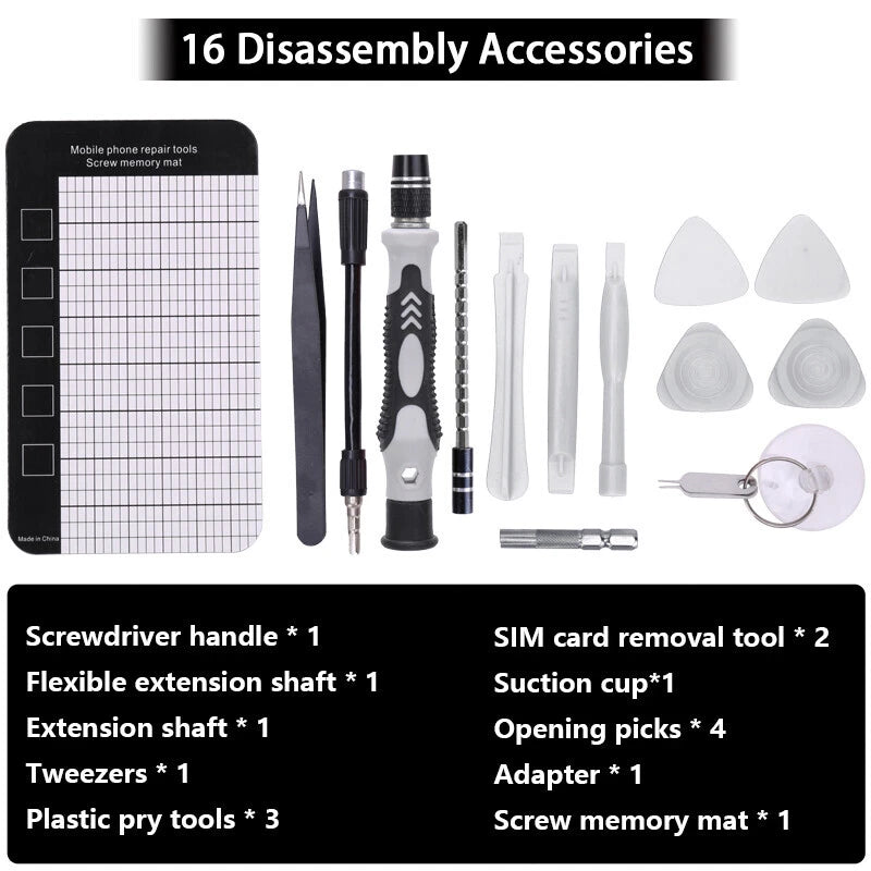 170 In 1 Precision Screwdriver Set Torx Computer PC Phone Watch Repair Tool Kit