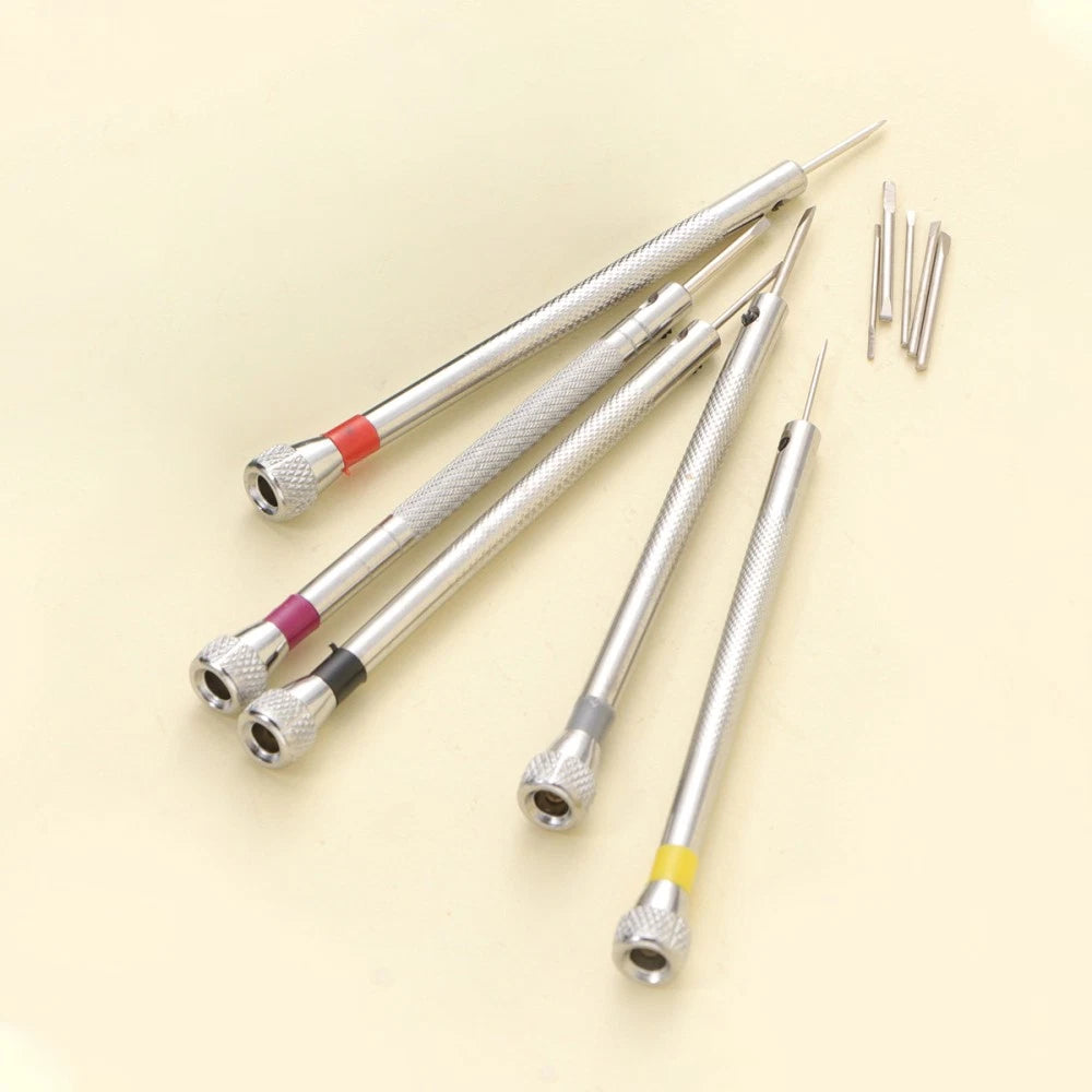 5 Pcs Small Screwdriver Set Glasses Repairing Tool Kit Sunglasses