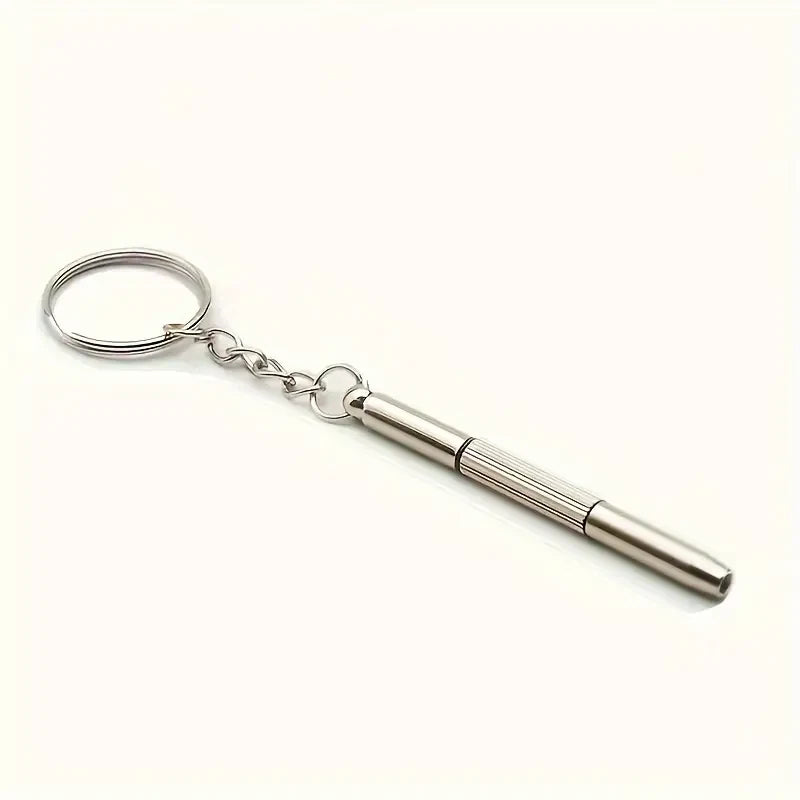 3 in 1 Mini Screwdriver Tool repair set keyring for Watch Glasses Mobile  T21NN