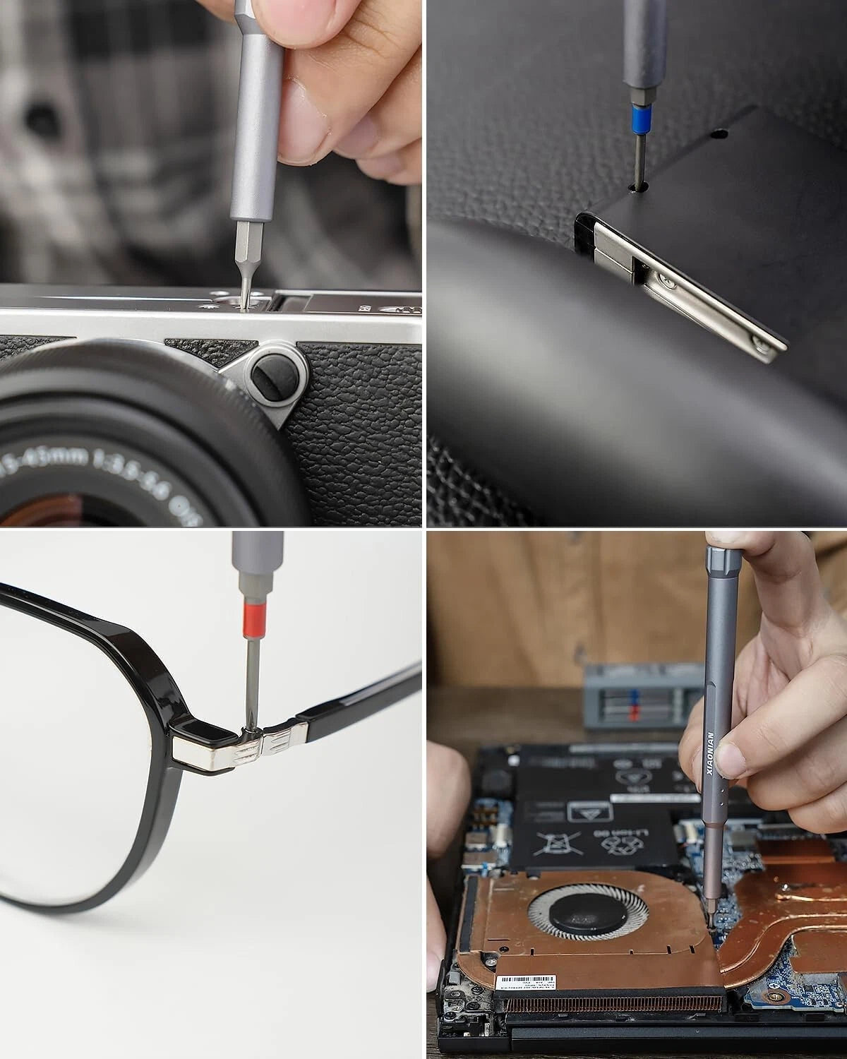 Multi-Bit Screwdriver Set - 71 in 1 Tool Kit for Phones, Watches, & Electronics