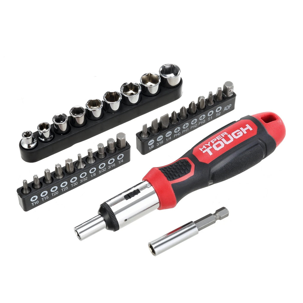 Hyper Tough 55 Piece Screwdriver Set