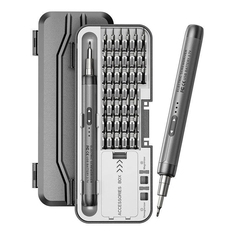 46-in-1 Precision Electric Screwdriver -Quiet, Durable, Rechargeable High Torque