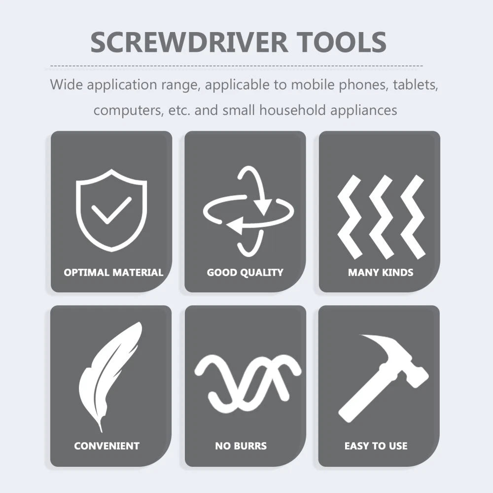Multifunction Screwdriver Set Phone Screen Repair Kit Electronics Tool