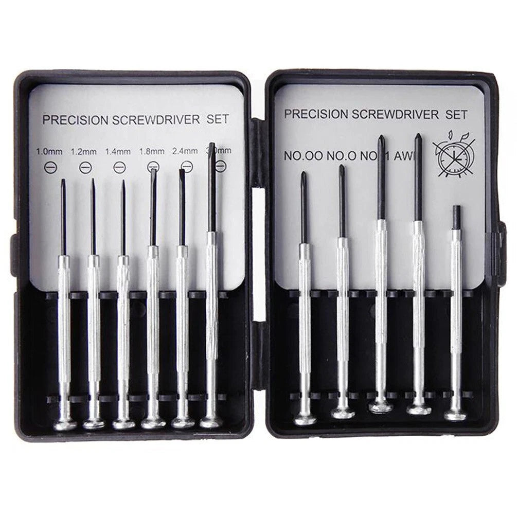Screwdriver Set Kit 11PCS Precision Multifunction Kit Mini Flathead Phillips US