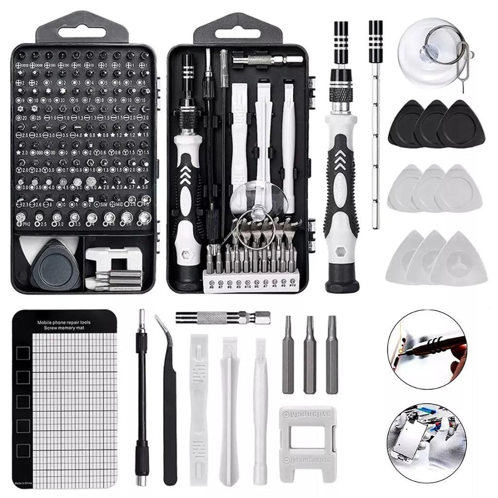 115 in 1 Precision Screwdriver Set Repair Tool Kit For Laptop Computer PC Phone