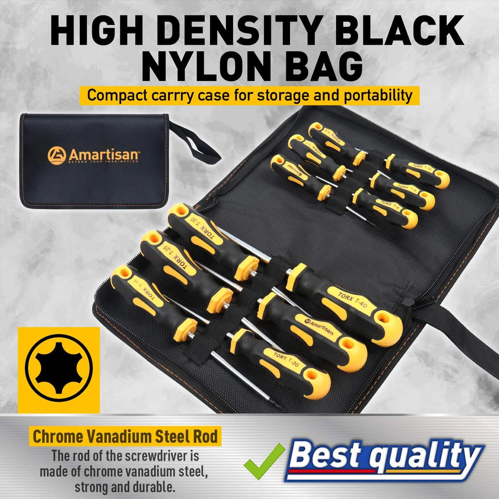 12piece Magnetic Torx Screwdrivers Set Magnetic Torx Driver Star Screwdrivers Se