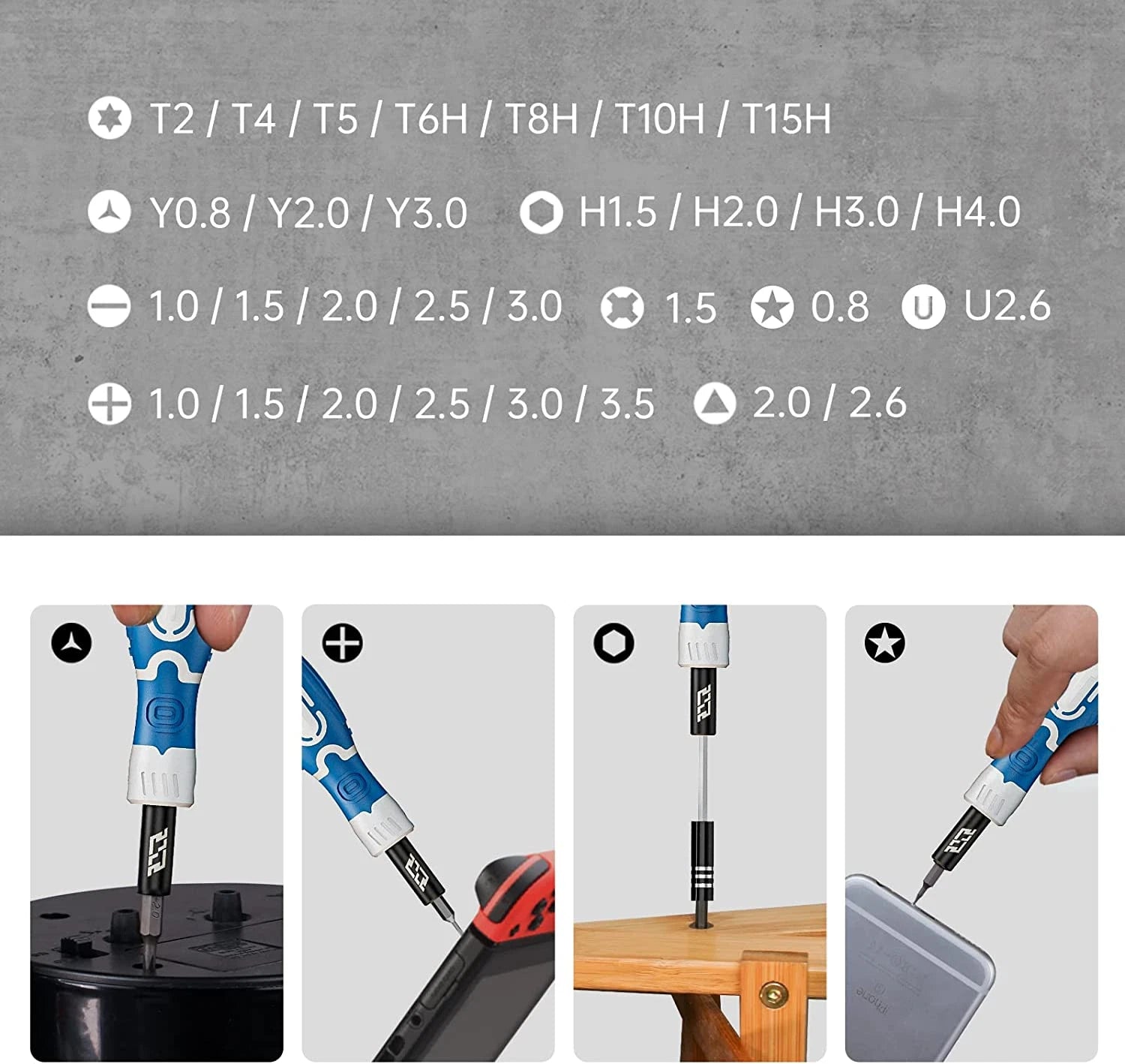 Precision Screwdriver Set, 33 in 1 Screwdriver Set Magnetic Driver Kit Laptop Re