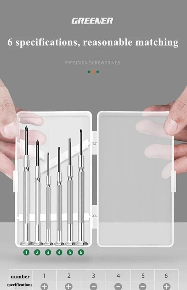 Tiny Mini Small Screw Driver Kit for Jewelry Eyeglasses Glasses Screwdriver