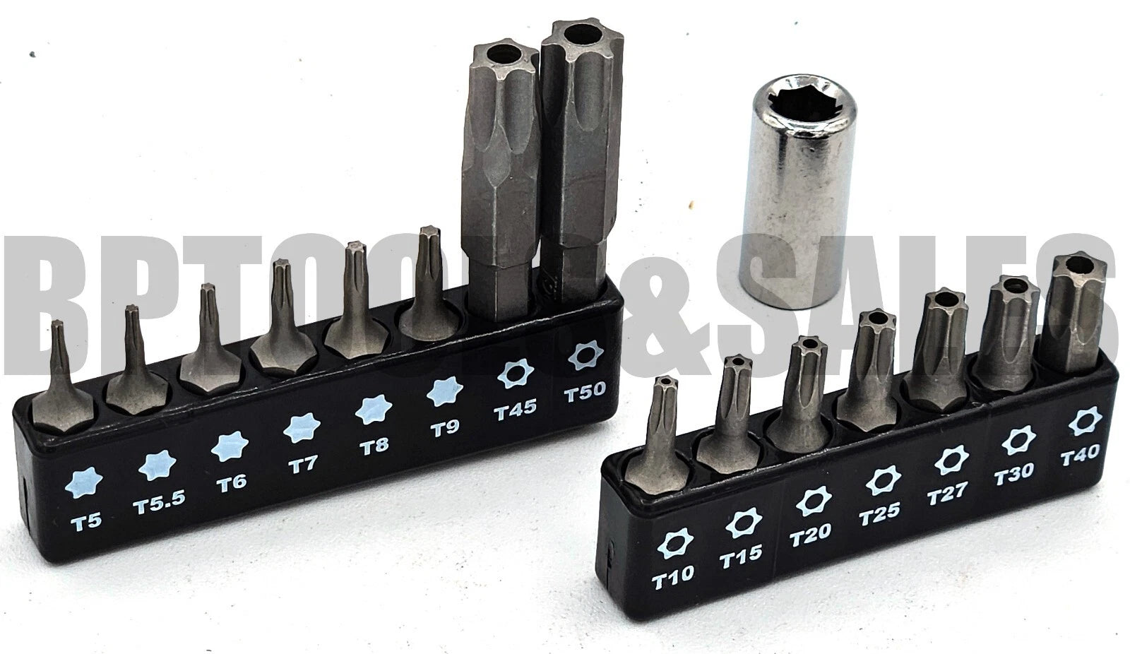 16pc Security Torx Bit Set Tamper Proof Star T5 T7 T10 T15 T20 T25 T30 T40 T50