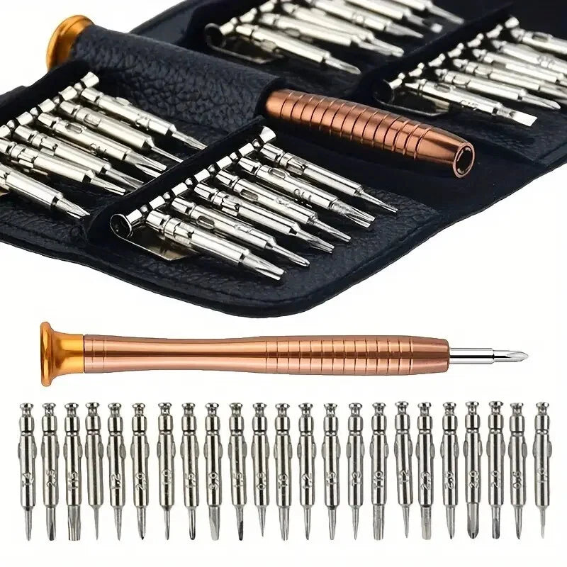 1 Set, Precision Screwdriver Set, 25 In 1 Repair Tool Kit, Small Screwdriver Set