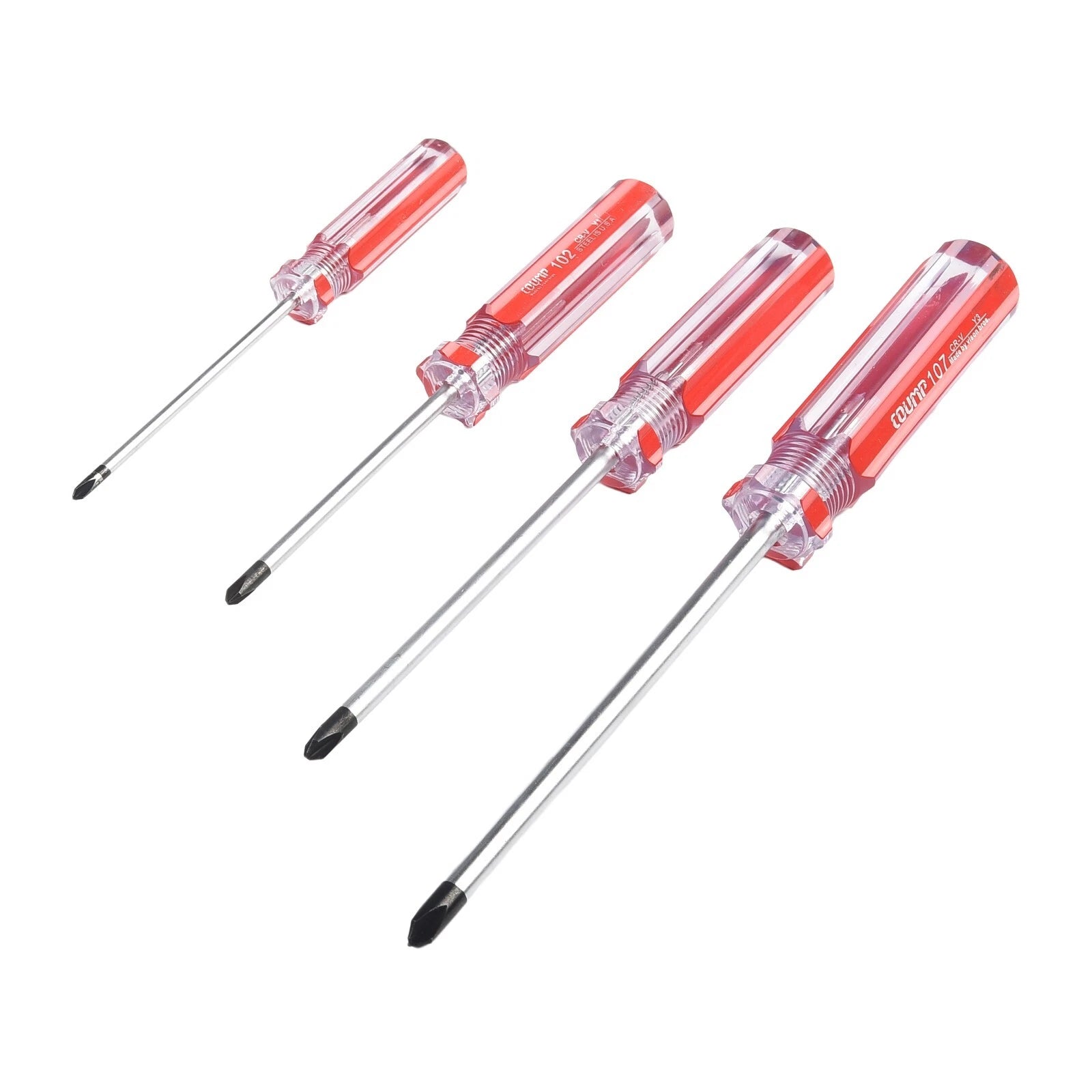 Y shaped Screwdriver Set with Precision Tip and Strong Magnetic (4pcs)