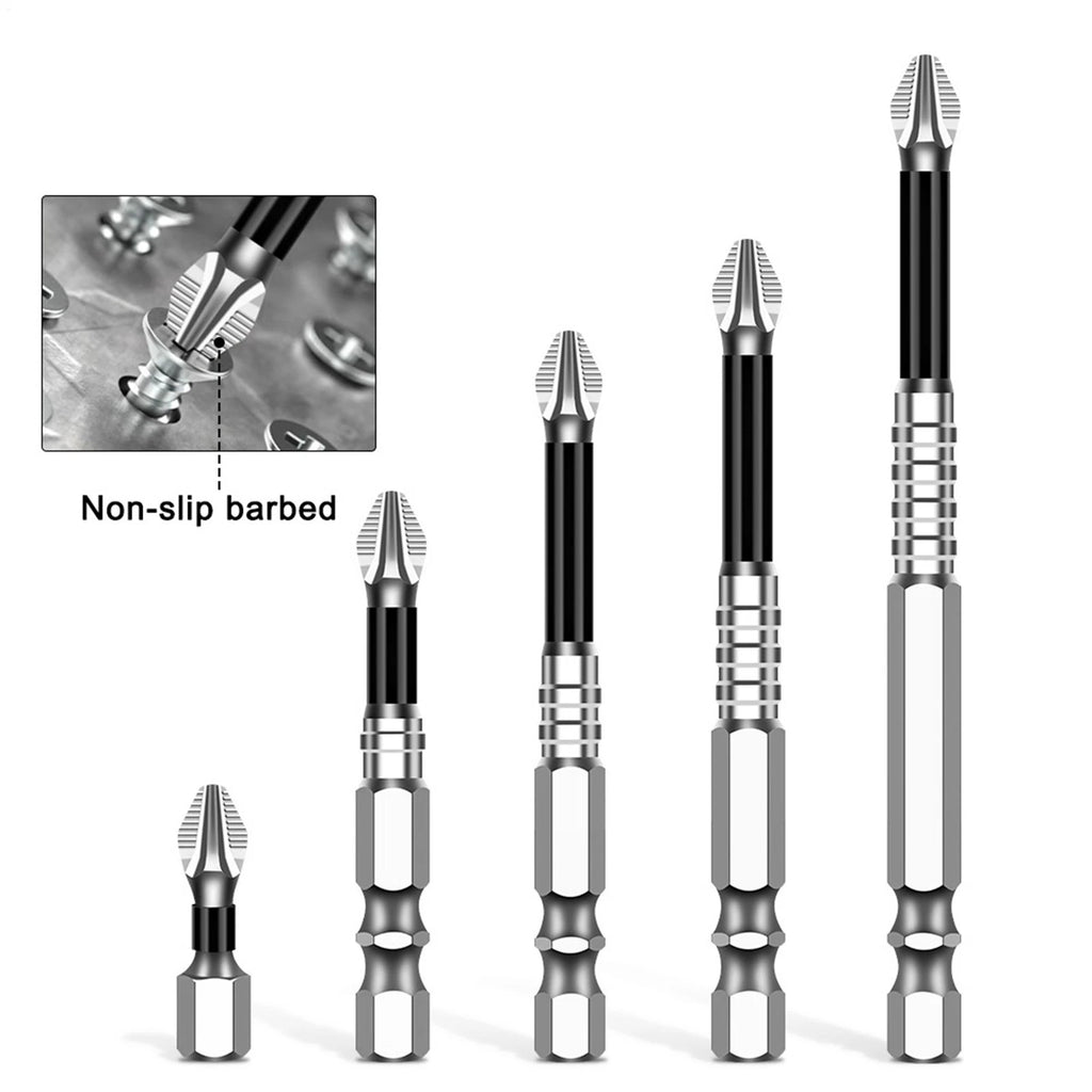 Anti-Slip Drill Bit Ergonomic Anti-Slip Screwdriver Bits Wear-Resistant Original