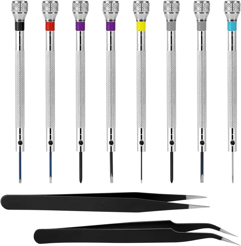 8 Pieces Professional Watch Screwdriver Set Micro Precision Watchmaker Screwdri