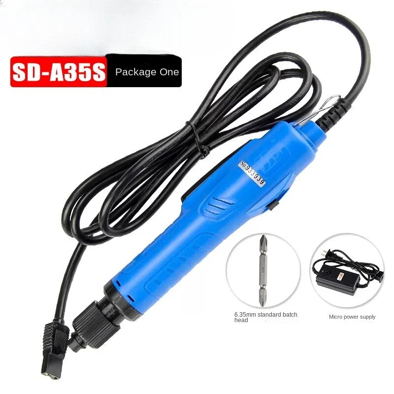 Mini Precision Electric Screwdriver Set 220V Alloy Gear Handheld Tools
