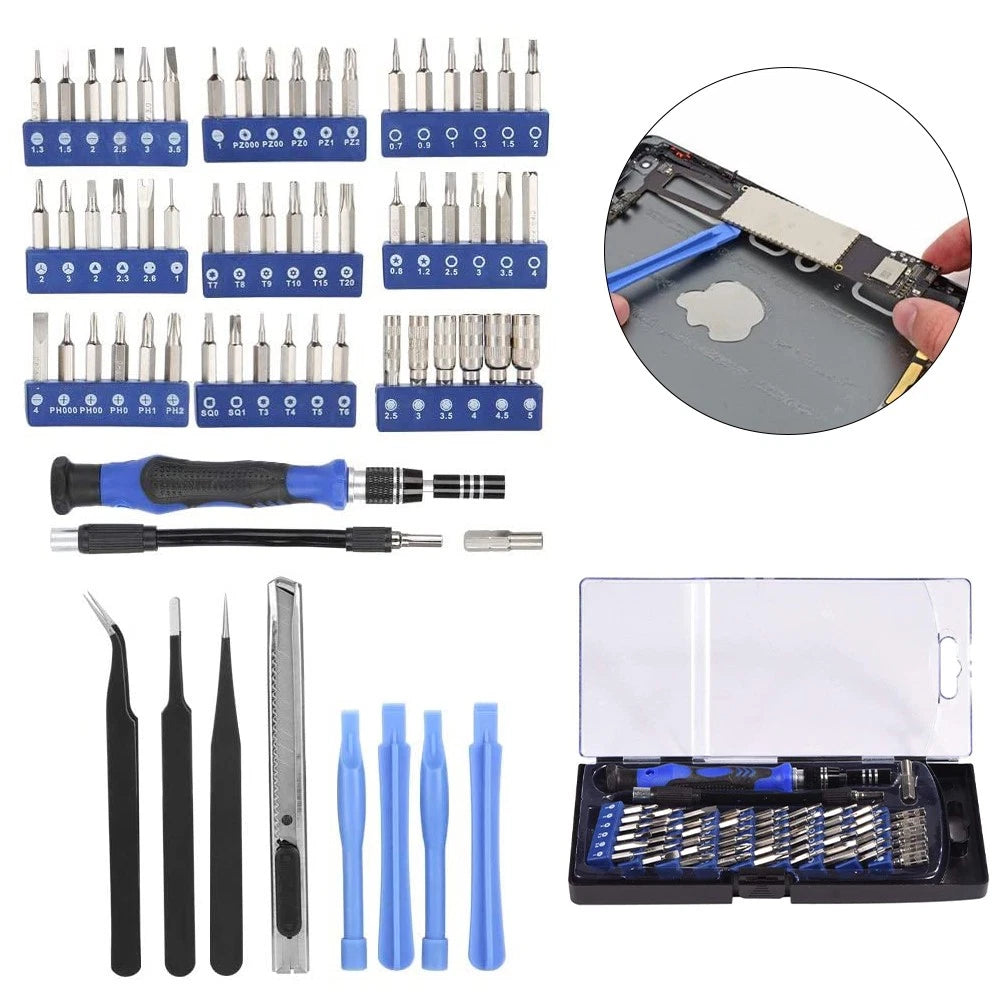 80 In 1 Electronic Opening Repair Tool Kit Screwdriver Set For Phone Laptop PC