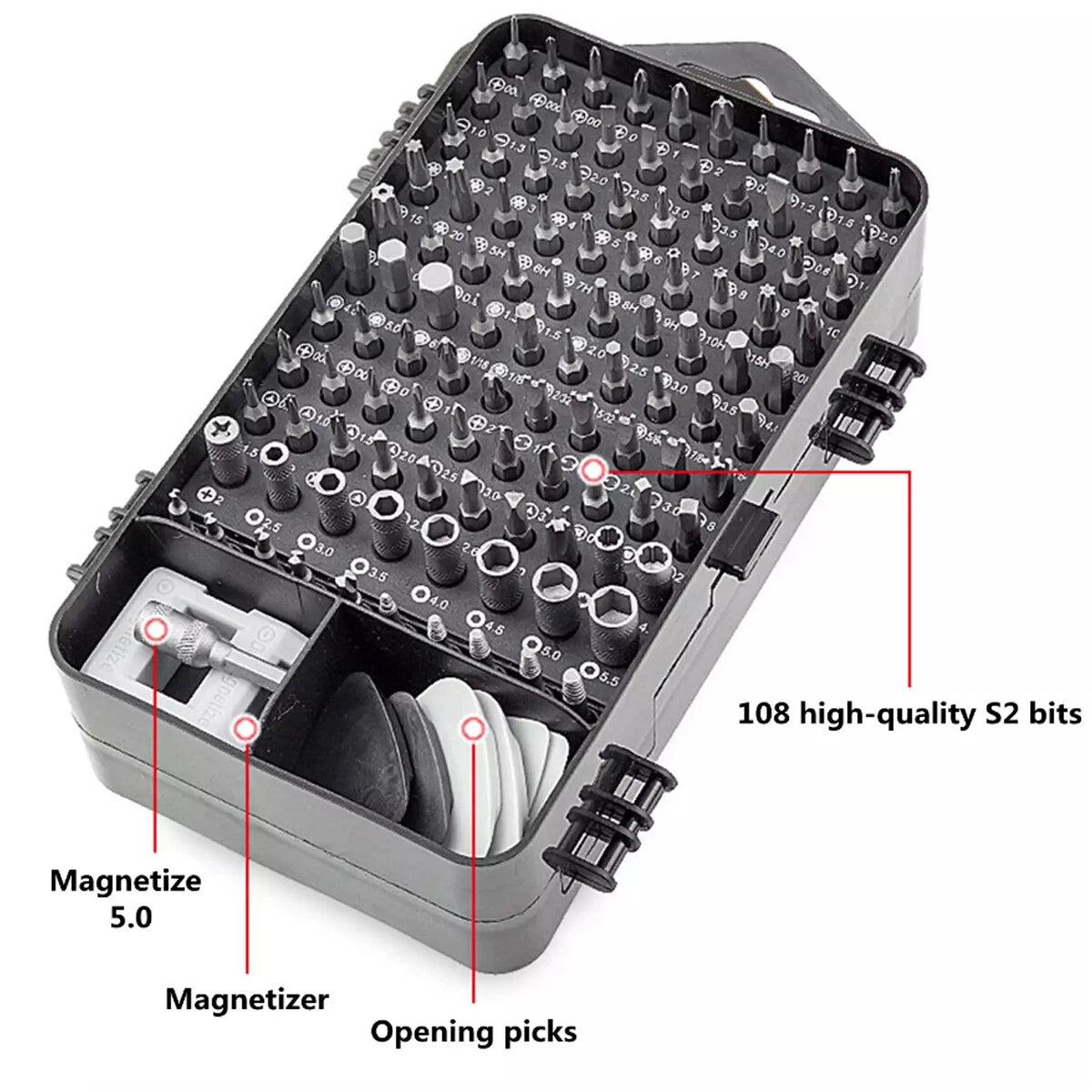 115 in 1 Precision Screwdriver Set Repair Tool Kit For Laptop Computer PC Phone