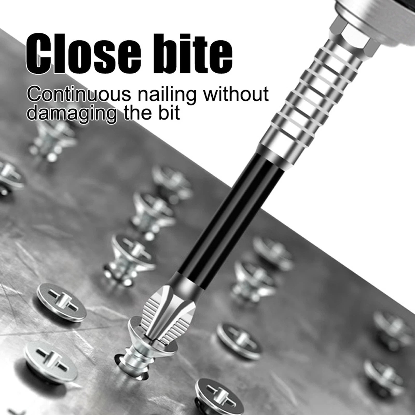 Anti-Slip Drill Bit Ergonomic Anti-Slip Screwdriver Bits Wear-Resistant Original