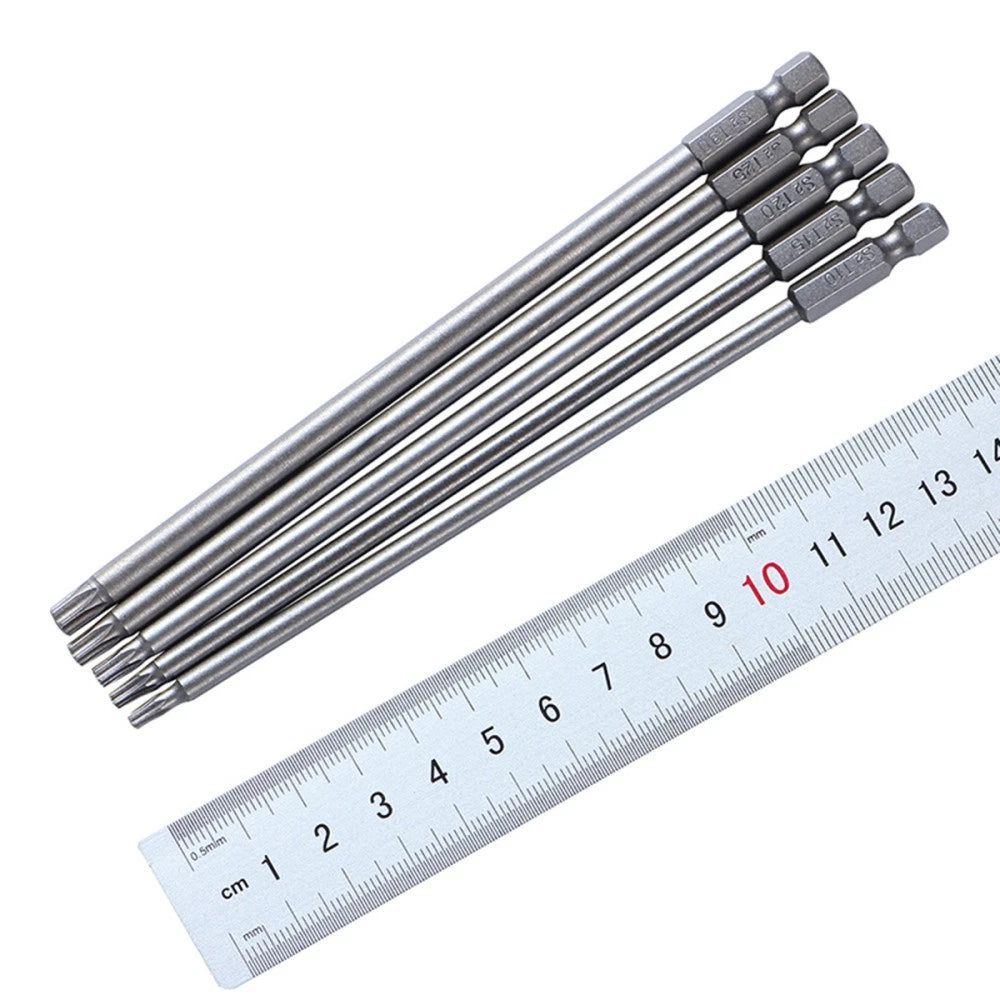 5 Pcs Tool Impact Nut Driver Set Screw Star Screwdriver Bits