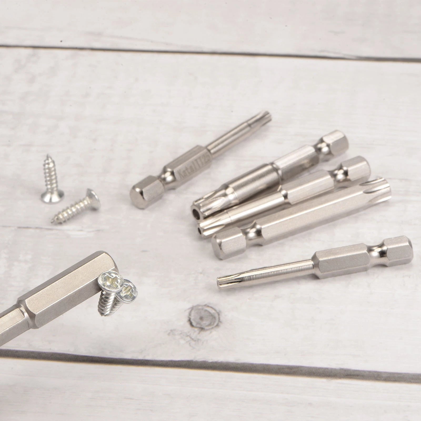 5pcs TS25 Magnetic Security Star 5 Point Screwdriver Bit 1/4" Hex Shank 2"