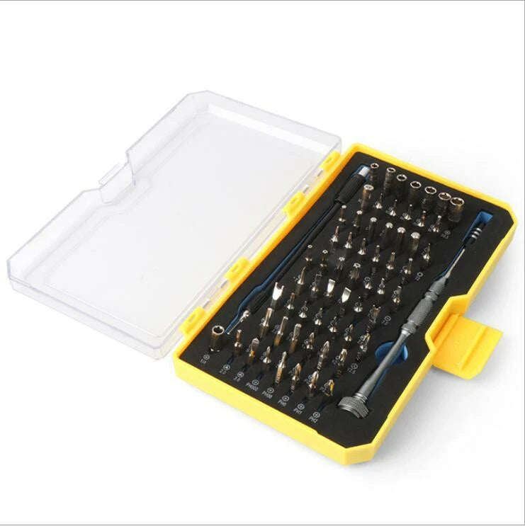 Orange 62 Pieces Precision Screwdriver set Kit Tool Laptop PC phones for clocks