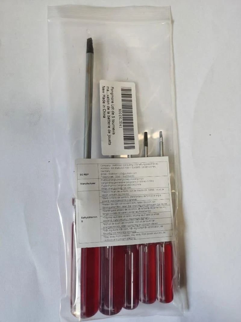 5 Pcs Triangle Head Magnetic Screwdrivers Set 1.8Mm 2.0Mm 2.3Mm 2.7Mm 4.2Mm Tria