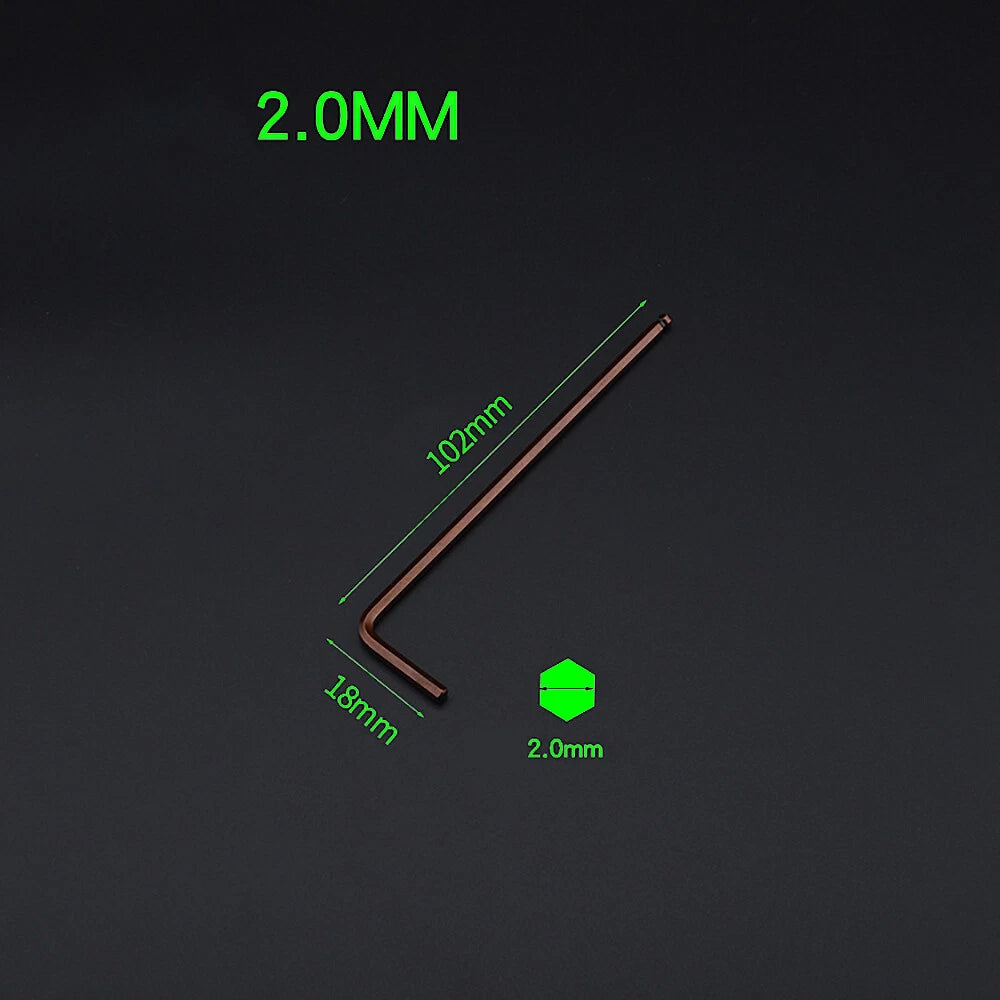 L-type Non-Magnetic Screwdriver Allen Key Ball End Head S2 Hex Wrench Auto Tools