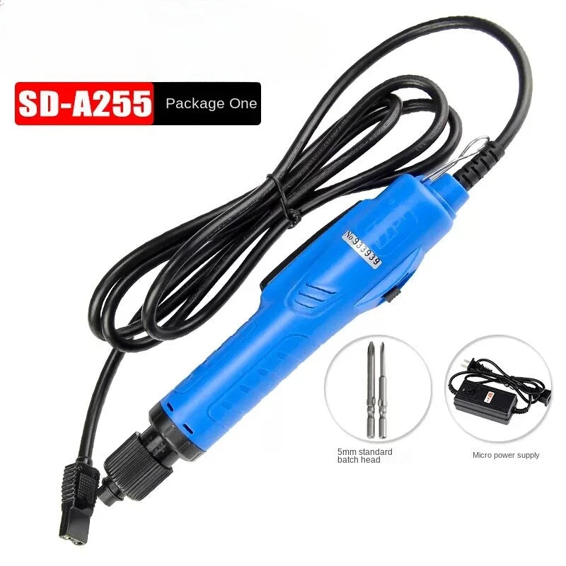 Mini Precision Electric Screwdriver Set 220V Alloy Gear Handheld Tools