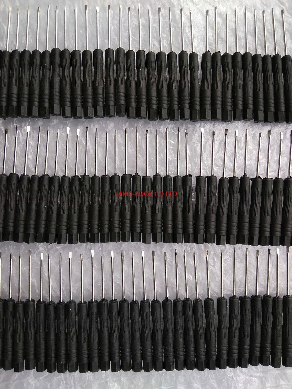 lot of 100PCS Small Screwdriver flat blade 3mm width total about 80mm long