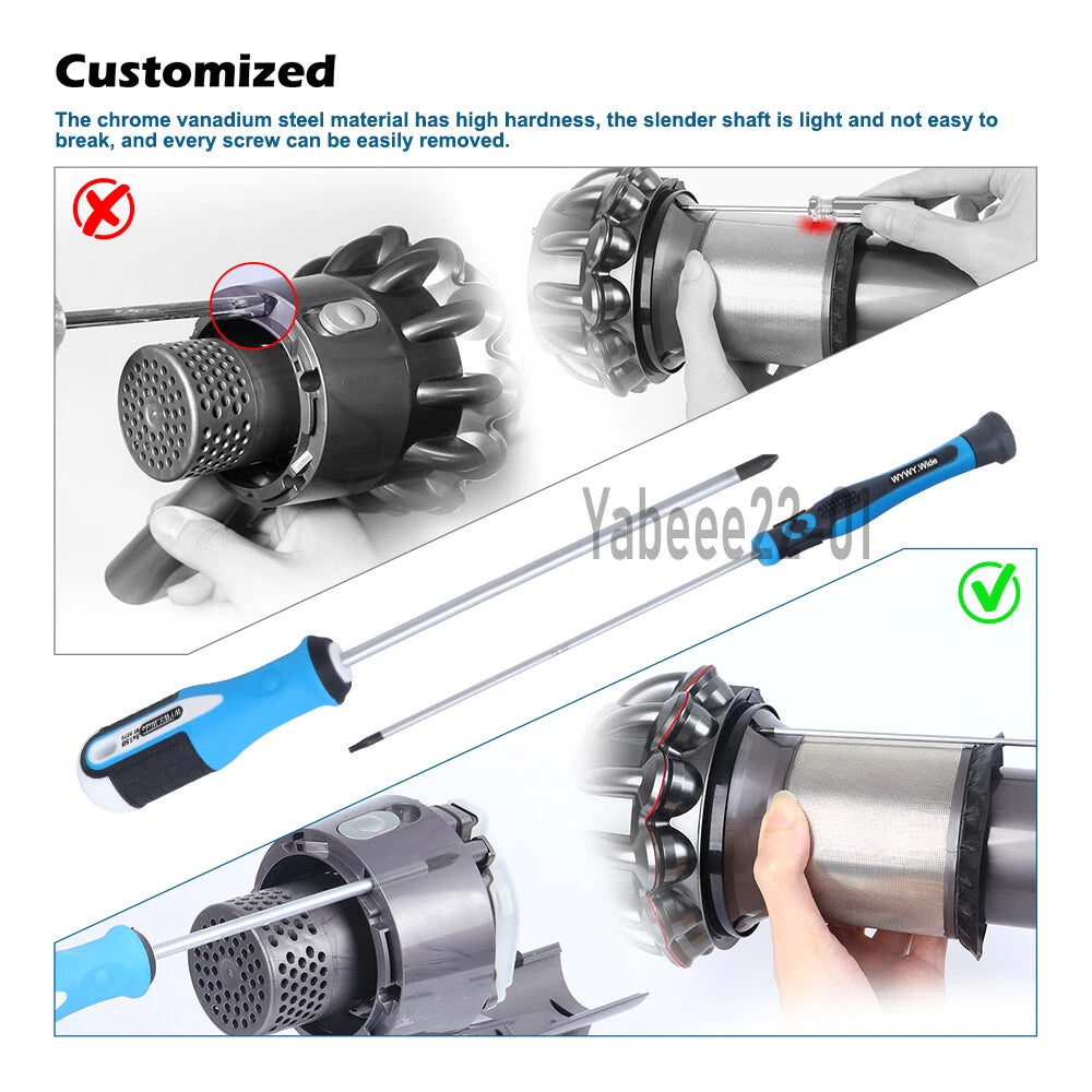 Screwdriver Set for Dyson V11/V10/V8/V7/V6 Vacuum Cleaner Disassembly Tool