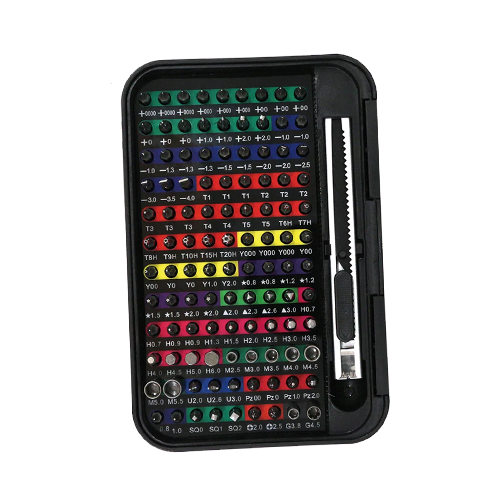 132 in 1 Magnetic Precision Screwdriver Set PC Phone Electronics Repair Tool KMP