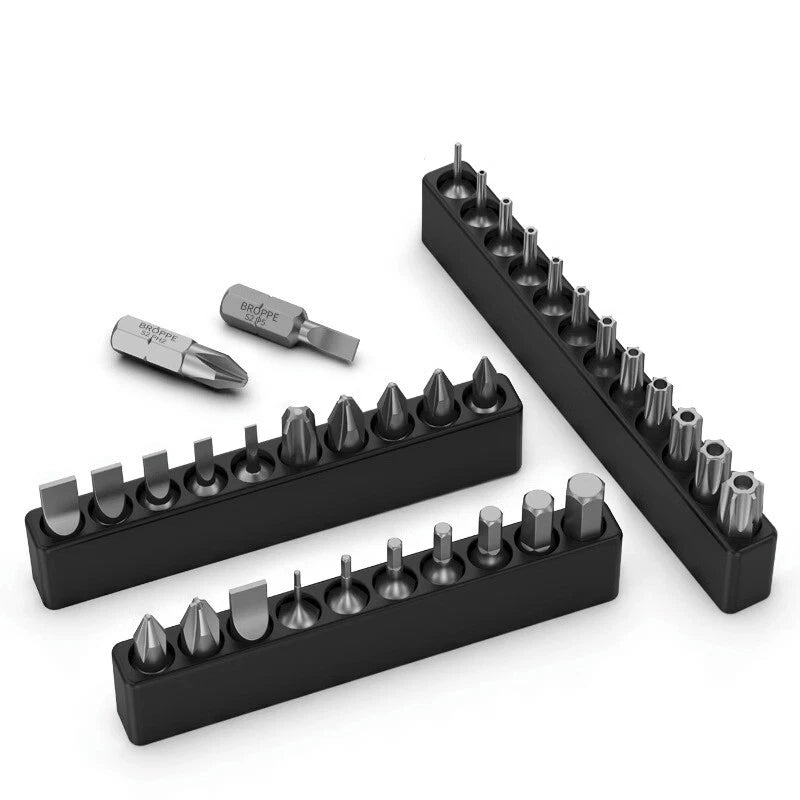 Short Batch Head Screwdriver Magnetic High Hardness S2 Alloy Steel Screw Driver