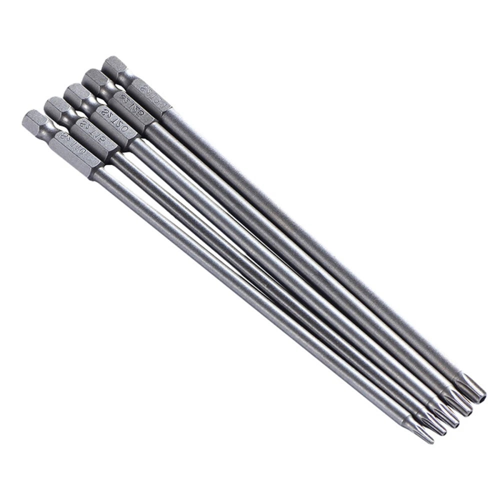 5 Pcs Tool Impact Nut Driver Set Screw Star Screwdriver Bits