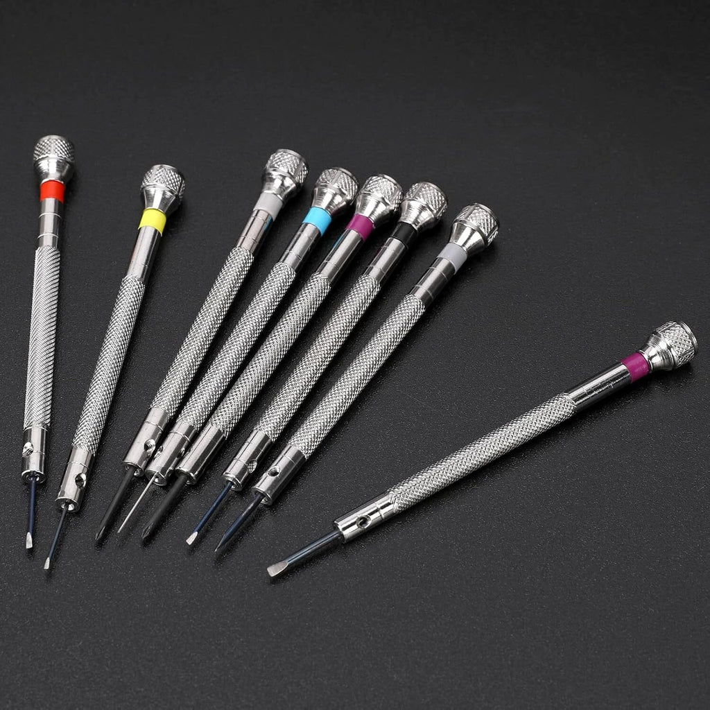 8 Pieces Professional Watch Screwdriver Set Micro Precision Watchmaker Screwdri