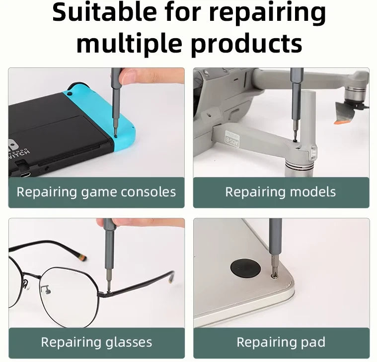 57 Pcs Precision Screwdriver Set Magnetic Screwdriver Bits Repair Tool Kit