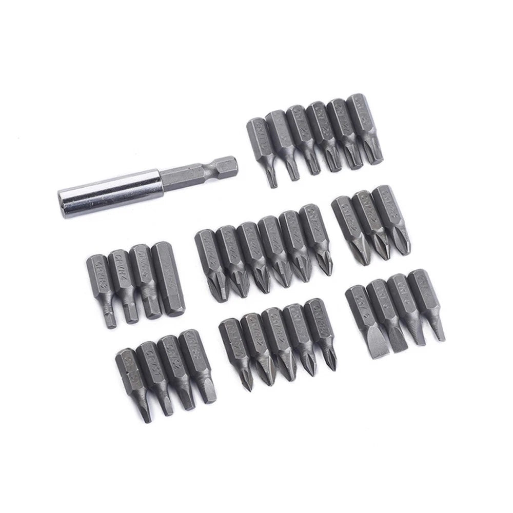 33 Pcs Tamper Proof Screwdriver Bit Set Security Bits for Screws