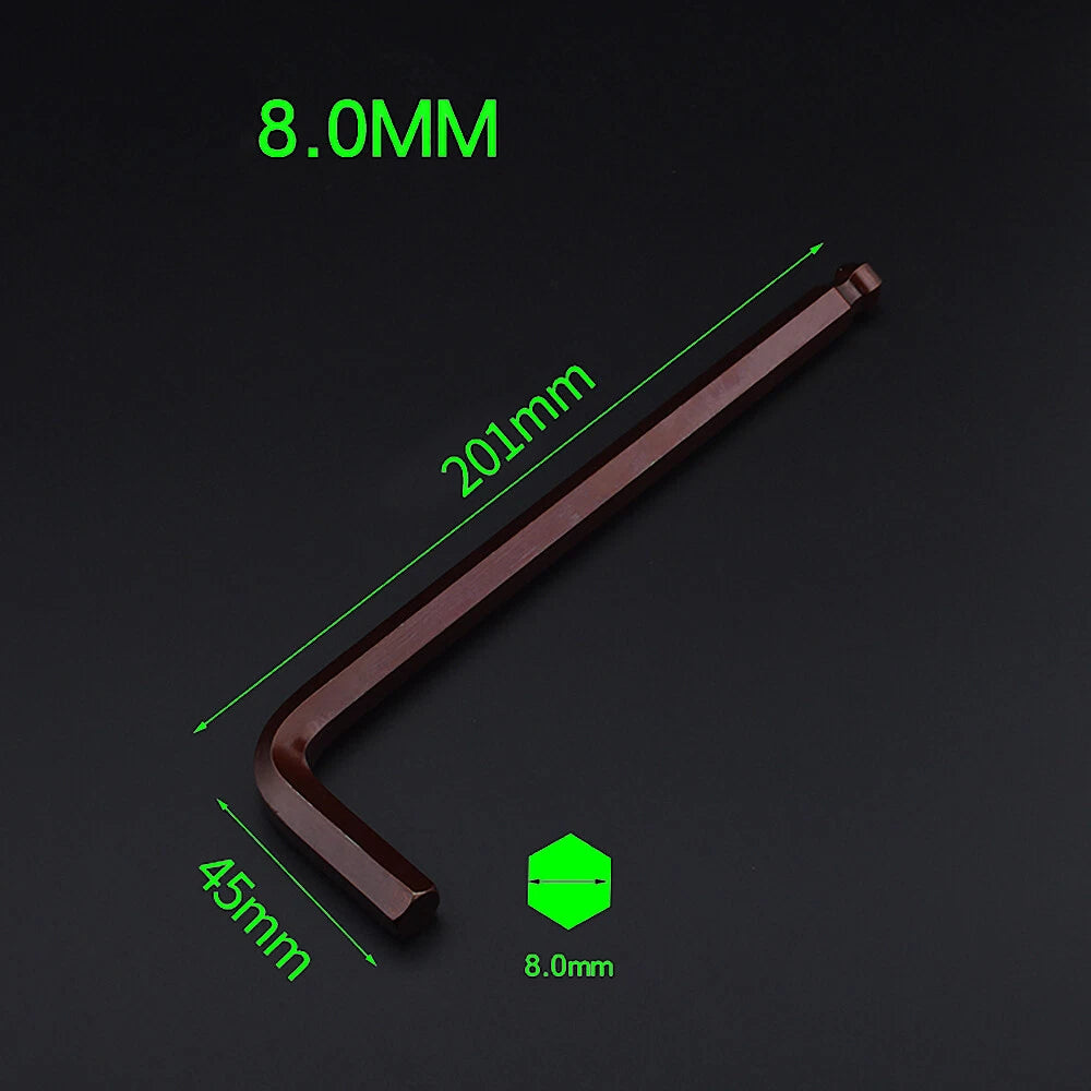 L-type Non-Magnetic Screwdriver Allen Key Ball End Head S2 Hex Wrench Auto Tools