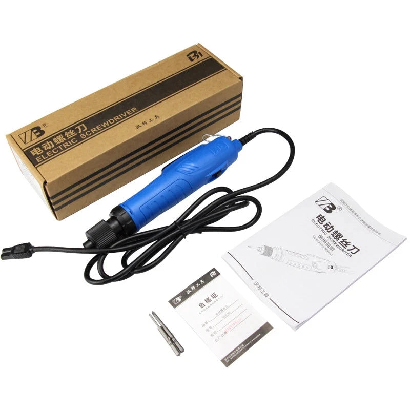 Mini Precision Electric Screwdriver Set 220V Alloy Gear Handheld Tools