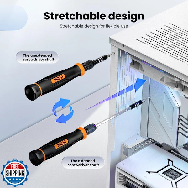 JOREST 152 in 1 Precision Screwdriver Set, Tool Gifts for Men, Magnetic Tool