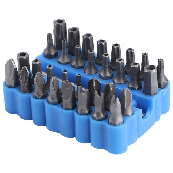 33 Pcs Hexagon Bit Tamper Resistant Star Bits Hexagonal Security Screwdriver
