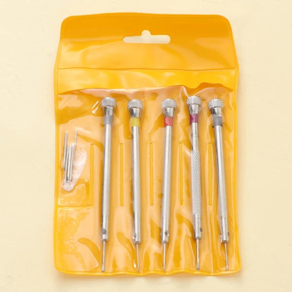 5 Pcs Small Screwdriver Set Glasses Repairing Tool Kit Sunglasses