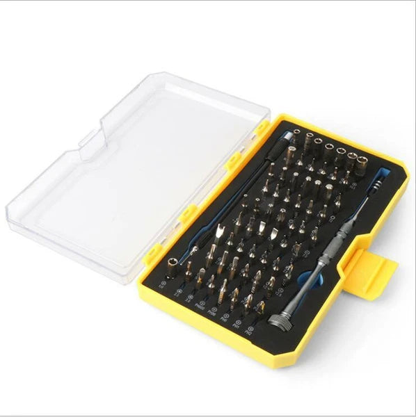 Orange 62 Pieces Precision Screwdriver set Kit Tool Laptop PC phones for clocks
